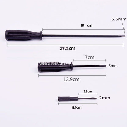 1667★  High-quality thin knife edge sewing machine special one-word screwdriver, screwdriver, screwdriver, sewing machine needle, maintenance tool, black carbon steel screwdriver