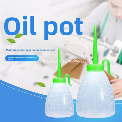 1675★  Plastic size oil pot (empty pot) Resistant to drop and extrusion, not broken, sewing machine oil pot Plastic oil pot for sewing machine