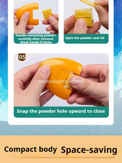 1646★  Clothing cutting and positioning heart-shaped scribing device powder marking wheel triangular powder scribing fine line powder scribing roller powder scribing★