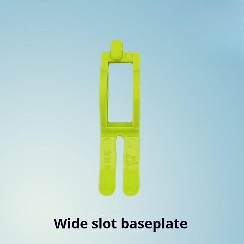 1016★  Upgraded version of wide gap flat car plastic roller presser foot does not eat cloth, does not rush cloth pressing line, thick and thin universal wheel presser foot★