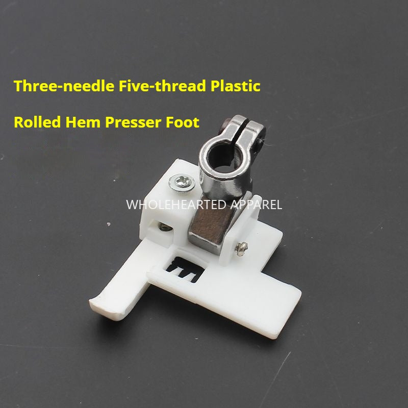 1383★ Pied-de-biche extensible à trois aiguilles et cinq fils W500 pour machine à coudre, pied-de-biche en plastique de 5,6 pouces★
