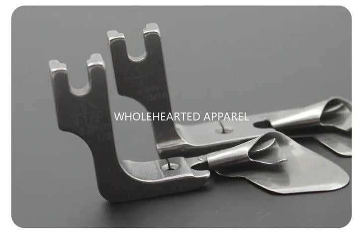 1236★  Daqian brand Internet celebrity curved crimping presser foot, silk chiffon thin material hemming hemming drum, hemming device★