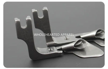 1236★  Daqian brand Internet celebrity curved crimping presser foot, silk chiffon thin material hemming hemming drum, hemming device★