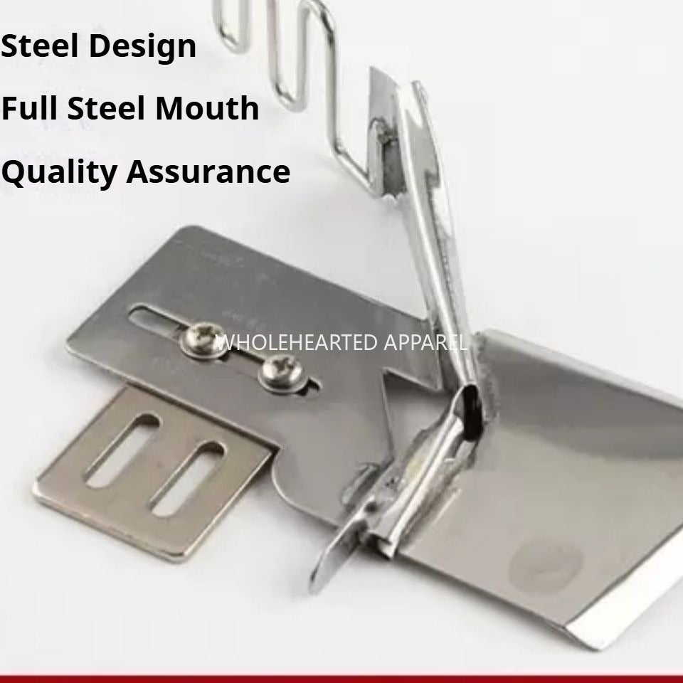 1071★  Sewing machine universal hemming device, household pull tube double-pack four-fold mouth, curved mouth, new curved mouth★