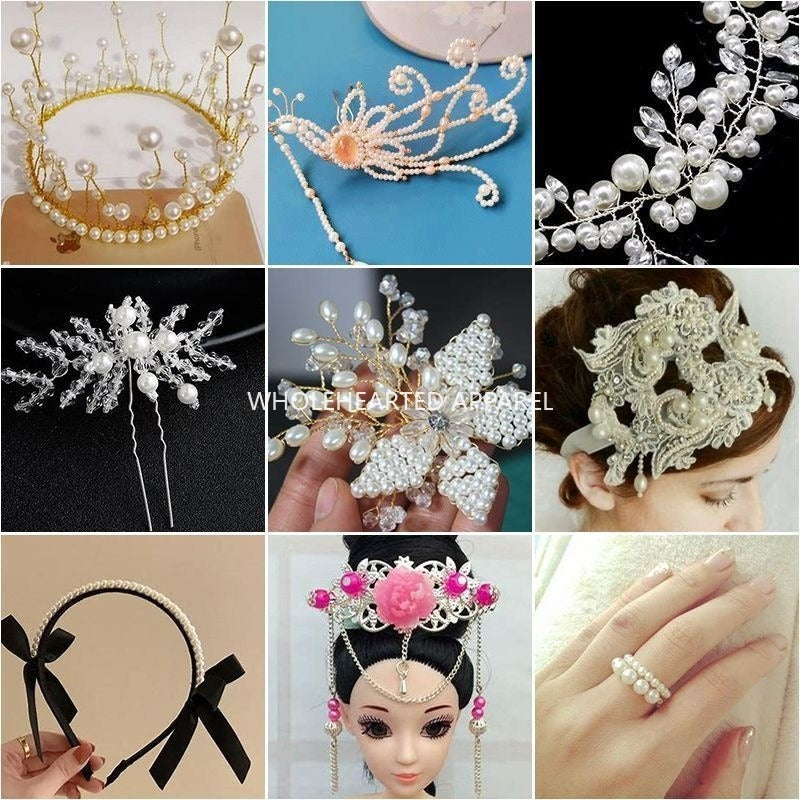 1584★  Boutique high-brightness non-porous imitation pearl mixed New Year's jewelry accessories pearl DIY material handmade beaded loose beads★
