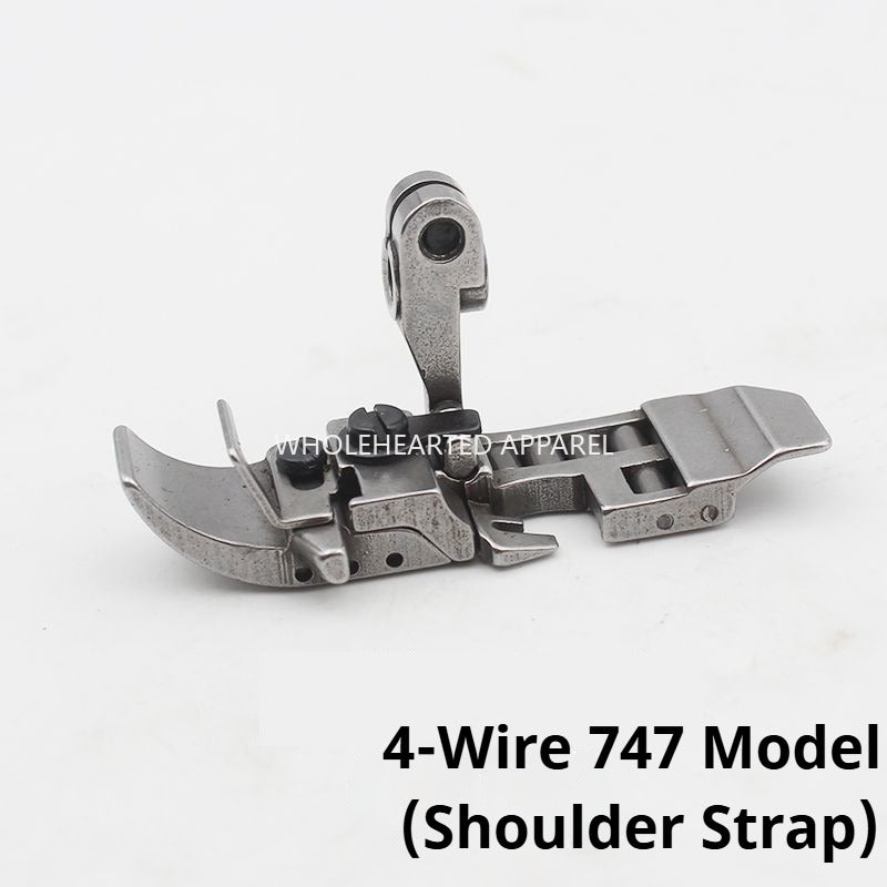 1273★  Edge copy machine roller presser foot, oversewing machine four-wire, five-wire thick material roller presser foot, edge copy machine anti-wrinkle presser foot★