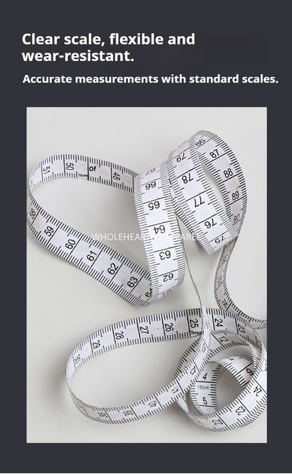 1676★ Règle spéciale pour la circonférence, le fitness, la taille, les hanches et les jambes, mesure automatique de haute précision, règle souple, règle ménagère★