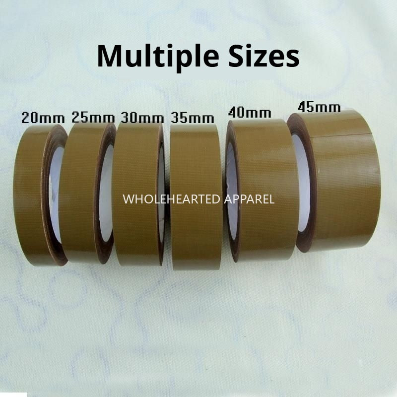 1088★  Sewing machine positioning tape, high-stick clothing template, soil brown cloth base glue, waterproof splicing single-sided carpet tape★