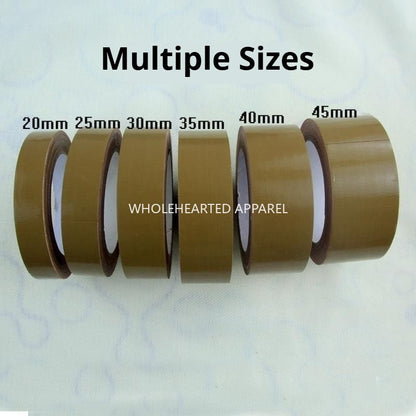 1088★  Sewing machine positioning tape, high-stick clothing template, soil brown cloth base glue, waterproof splicing single-sided carpet tape★