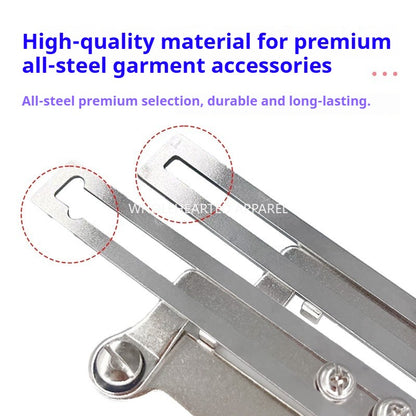 1447★ Accesorios para máquinas de coser Dispositivo auxiliar de cordón de tracción de carro plano Cuerda de inserción Tira de inserción de cordón de tracción Cáñamo ancho ajustable multifunción★