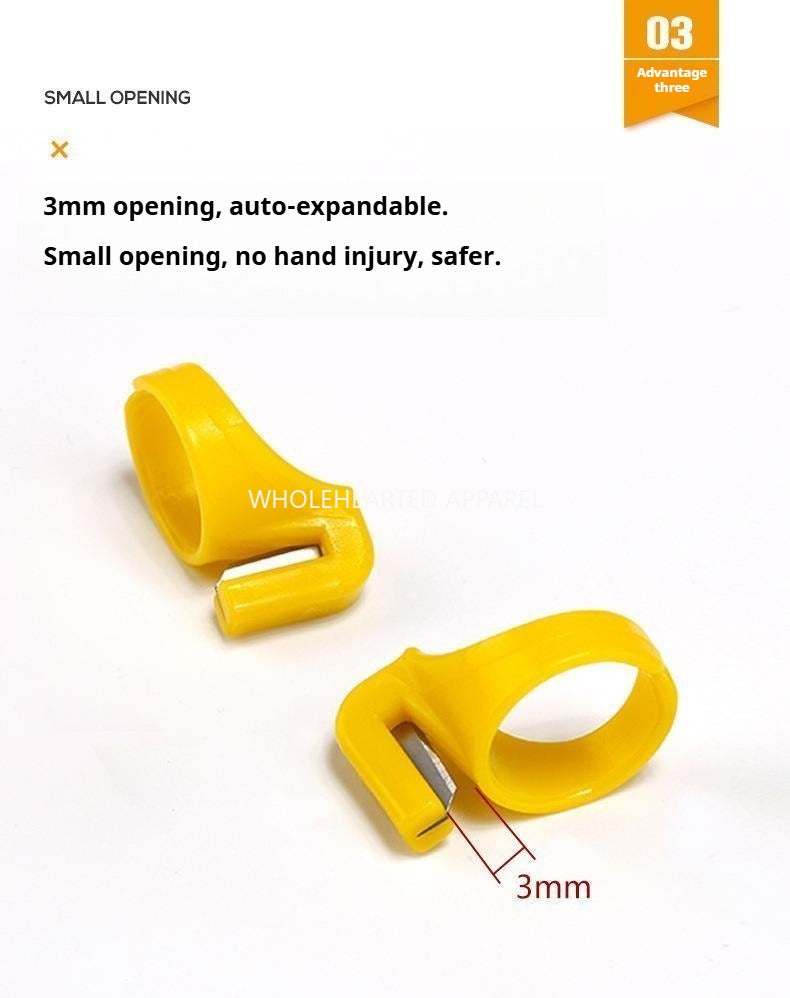 1416★  Buy one and get one free, sewing ring knife bag, zongzi thread cutter, thread cutter, finger ring knife, fishing and disconnection manual.★