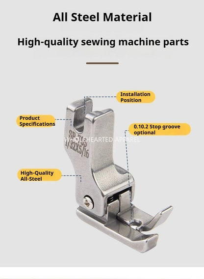 1426★ boutique all-steel computer flat car hemming hemming pull tube presser foot, upper sleeve auxiliary presser foot SP-705 high and low presser foot★