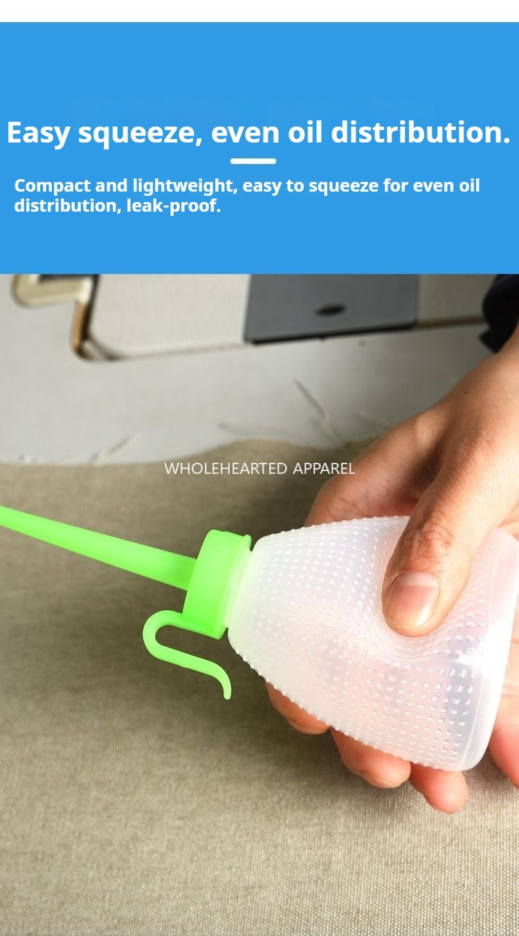 1675★  Plastic size oil pot (empty pot) Resistant to drop and extrusion, not broken, sewing machine oil pot Plastic oil pot for sewing machine★