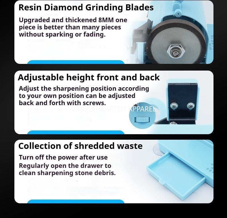 1699★  New clothing factory knife sharpener professional scissors yarn scissors tailor kitchen scissors universal sewing accessories grinding tools★