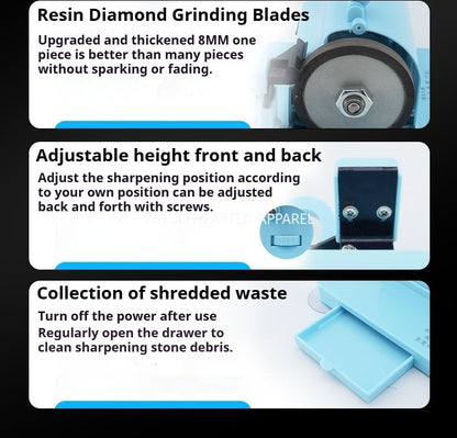 1699★  New clothing factory knife sharpener professional scissors yarn scissors tailor kitchen scissors universal sewing accessories grinding tools★