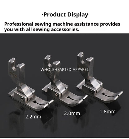 1391★  Flat car 51742 Presser foot for knitted thin materials Elastic fabric Anti-jumper thread Small hole Pinhole Presser foot Sewing machine accessories★
