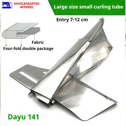 1438★ Daewoo 127 141 Patte de boutonnage Petite manche latérale à repasser quatre plis double ourlet tube, tube de traction de fil droit plat pour voiture★