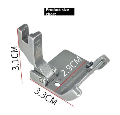 1167★  Flat car F99 universal presser foot Curling edge pull tube presser foot Adjustable blindfold roll trouser foot bag Back collar webbing presser foot★