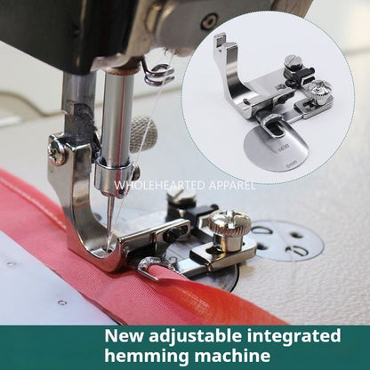 1720★  [Handmade] 163B boutique integrated adjustable hemming device silk chiffon curved hemming pull cylinder★