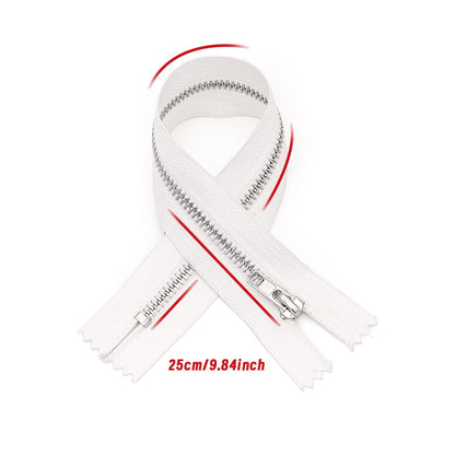 3076  Zipper Metal Zipper No. 3 Platinum Closed Tail Not Tail Automatic Head Clothing Luggage Doll Available