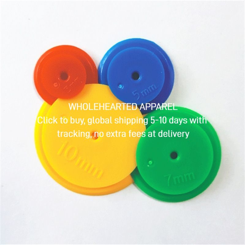 1602★  [3826 people's favorites] DIY patchwork clothing fabric sewing tools, sewing ring, line tracing wheel, line tracer, sewing ring, four sets