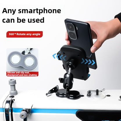 1710★  New magnetic mobile phone holder deluxe double strong magnetic anti-vibration rotatable sewing machine universal sewing accessories★