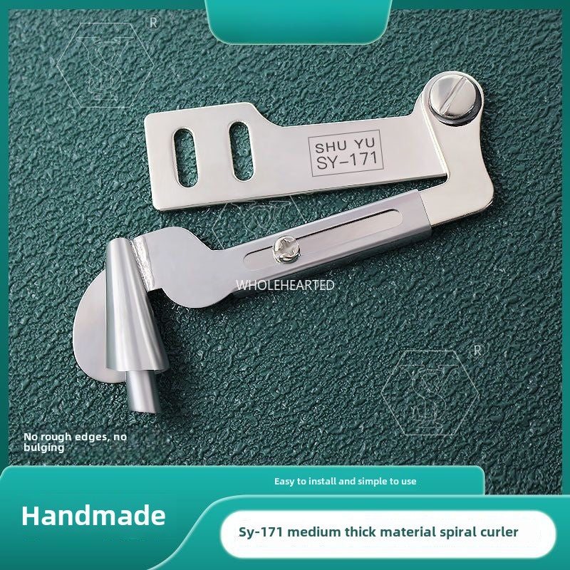 1062★  [Handmade] SY-171 boutique spiral hemming device, universal in thickness, no burrs and no bursts