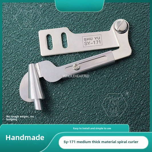 1062★  [Handmade] SY-171 boutique spiral hemming device, universal in thickness, no burrs and no bursts