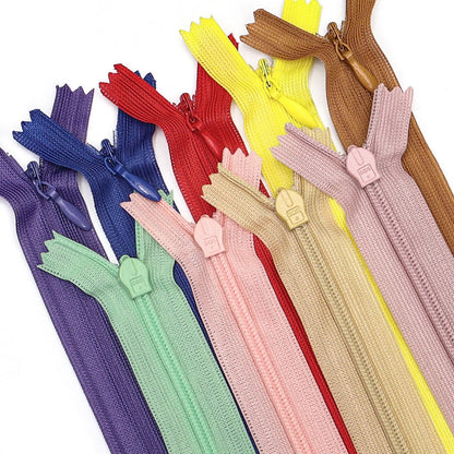 3067  7 inch SBS nylon zipper placket pocket zipper 18 cm net length 20 cm whole length 100 pieces 1 pack