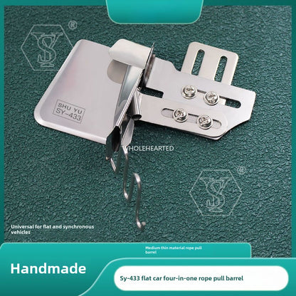 1055★  [Handmade] SY-433 4-in-1 inlaid rope pull tube pillow quilt cover plus rope bag tooth strip hemming device