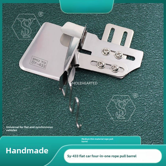 1055★  [Handmade] SY-433 4-in-1 inlaid rope pull tube pillow quilt cover plus rope bag tooth strip hemming device