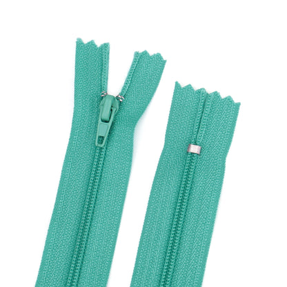 3085  Zipper No. 3 nylon closed end work code with color automatic head multi-color cloth edge zipper electric white front and rear stop clothing is suitable for