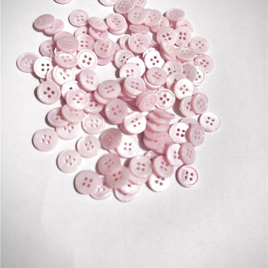 3008  Natural shell, spray paint dyed shell buttons