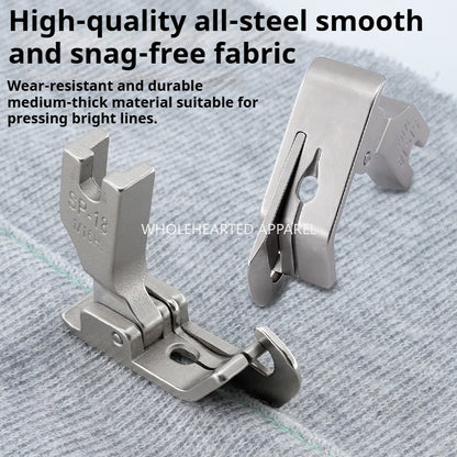 1721★  New product 0.25 stop, new flat car denim thick material, large stop edge presser foot, sewing machine accessories 3.0 large pinhole presser foot★