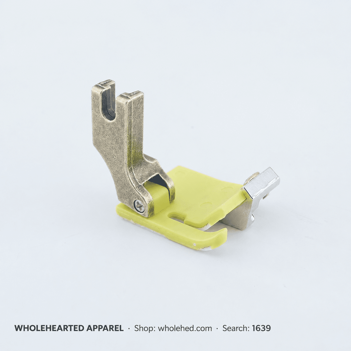 1639★ Pied-de-biche en téflon multi-usage pour machines à coudre à plat informatisées, guidage de bordure, ourlets roulés et repliés