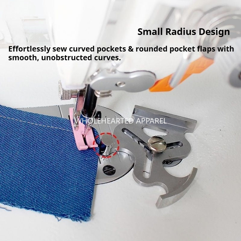 1882★ Full Steel Multi-Purpose Flower Guide Sewing Gauge, Adjustable Edge Guide and Positioning Tool★