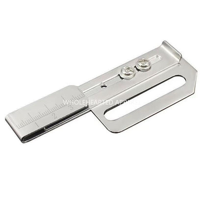 1920★ Adjustable Hemming Folder for 3-Needle 5-Thread Coverstitch Machine, Sewing Attachment.