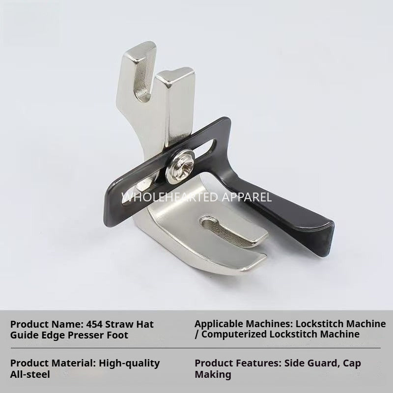 1874★ Multi-Purpose Double Edge Guide Presser Foot for Lace, Webbing, Straw Hat Edges and Pant Hems★