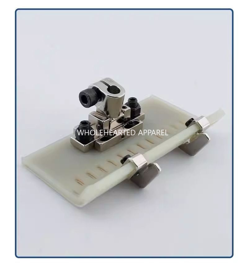 1793★ Adjustable 12/13 Needle Sewing Machine Presser Foot with Edge Guide for Waistband and Elastic, Teflon Foot★