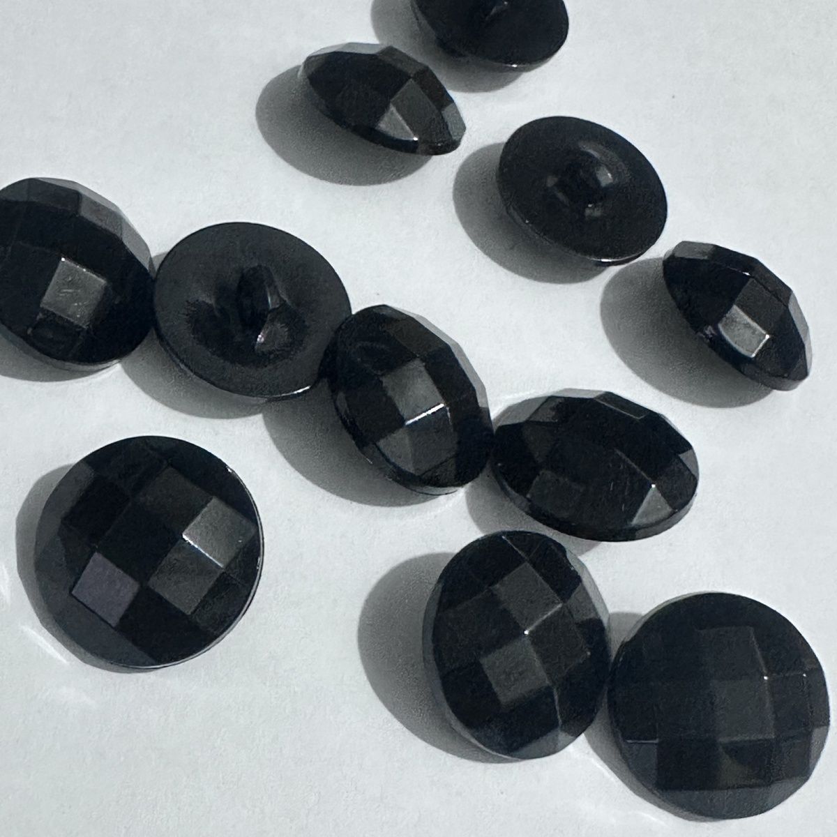 3039  Versatile plastic mushroom black coat trench coat buttons men's and women's coat buttons