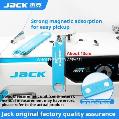 1723★  jack jack flat car multifunctional threading artifact third generation needle threader magnifying glass scale sewing machine accessories★