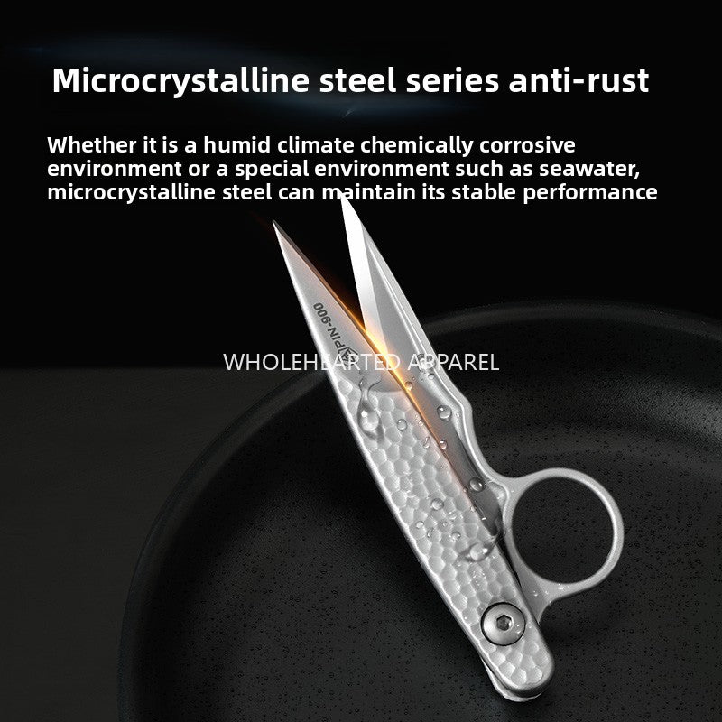 1661★  Household microcrystalline steel scissors stainless steel yarn scissors spring small scissors cross stitch scissors tailor thread scissors