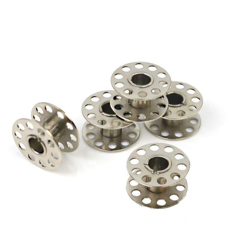 1864★ Perforated Metal Bobbins for Vintage Domestic Sewing Machines, Bee, Feiren, and Butterfly Models★