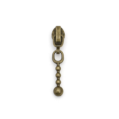 3080  Zipper No. 3 nylon bronze light gold gun color silver pendant slider hook beads clothing bags general accessories