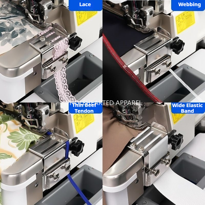 1800★Stainless Steel Adjustable Elastic Guide for Overlock Sewing Machines★