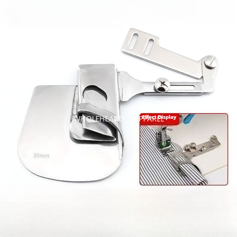 1820★ Doblador de dobladillo ajustable para máquina de coser de pespunte, apto para telas ligeras y pesadas★
