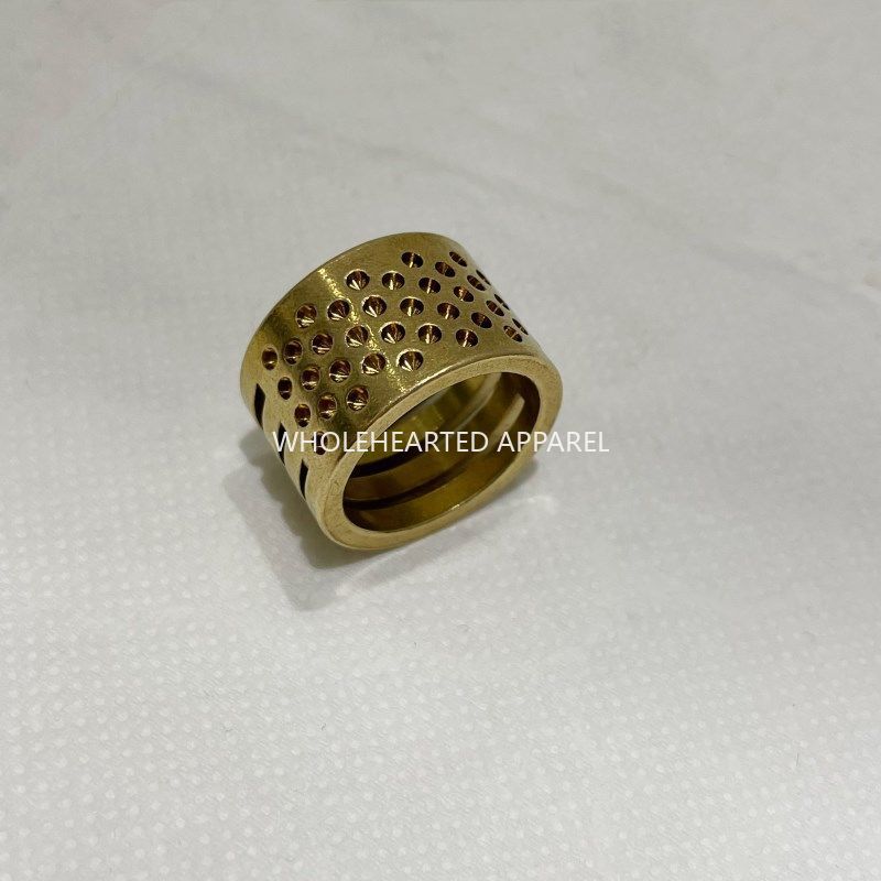 1664★  Copper extra thick thimble, old-fashioned household 2mm thickened thimble, cross stitch thimble hoop, thimble device, ring setting tool