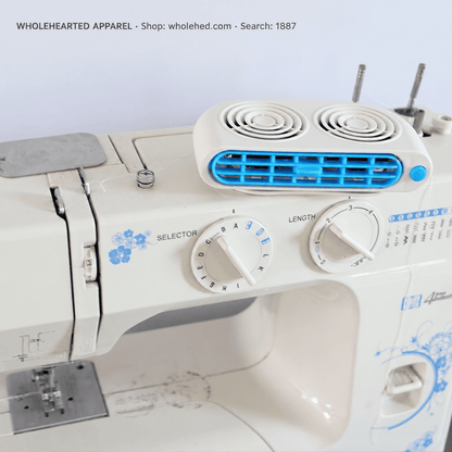 1887★ Magnetic Sewing Machine Cooling Fan with Strong Airflow for the Work Area