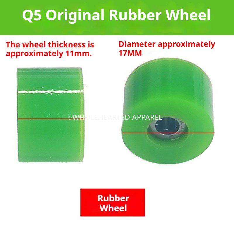 1334★  [Q5Q7 anti-beating and twisting roller crimping foot] Adjustable crimping width for crimping, no wrinkling rib★