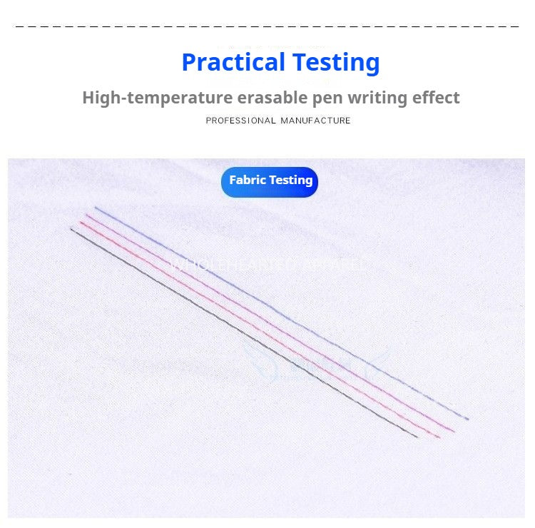 1298★  Factory direct sales high temperature disappearance pen thick rod, clothing leather special point pen, disappearance refill fabric heat elimination pen★